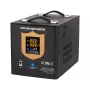 KEMOT PROsinus-2000 Pure-Sinus-USV-Wandler 12V auf 230V 2000VA/1200W mit Ladefunktion - Schwarz