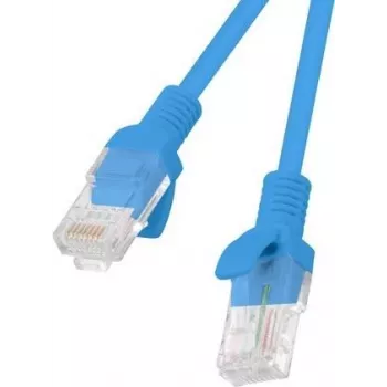 Lanberg 10er-Pack Cat.5e UTP Patchkabel 2m Blau Fluke Passed