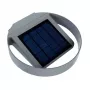 GreenBlue GB130 LED 3W Solar-Rund-Wandleuchte - Schwarz, IP65, PIR-Bewegungssensor, 300lm