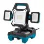 Dedra DED6907H Hybrid-LED-Werkstattlampe 25W/45W 2500lm/4000lm 18V/230V IP54