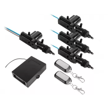 INNE Auto Zentralverriegelung 3+1 Fernbedienungen Universal 12V Keyless Entry System