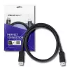 Qoltec DisplayPort 1.1 Kabel, Stecker auf Stecker, 4K, 2m, Schwarz