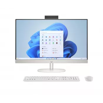 HP All-in-One 27 - Intel Core Ultra 5 125U | 27 Zoll Full HD IPS | 16GB DDR5 | 512GB SSD | Windows 11 Home | Weiß