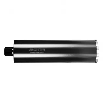 GRAPHITE Diamant-Kernbohrkrone für Bohrständer 58G540 122×450mm×11T