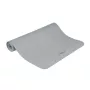 REBEL ACTIVE TPE Trainingsmatte 200x90x1 cm Grau Rutschfest Yoga Pilates Fitness