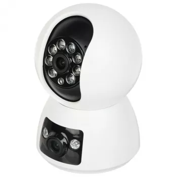 NO NAME Dbl. Indoor-PTZ-IP-Kamera APTI-W21A1-TUYA Dual-Lens 6MP Wi-Fi Auto-Tracking Zwei-Wege-Audio