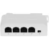 DELTA SPT-POE/3-POE-DIN-E 4-Port DIN-Schienen PoE-Switch/Extender, 3x PoE-Ausgang 30W, 10/100 Mbps, Unmanaged, -40 bis 75°C