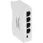 DELTA SPT-POE/3-POE-DIN-E 4-Port DIN-Schienen PoE-Switch/Extender, 3x PoE-Ausgang 30W, 10/100 Mbps, Unmanaged, -40 bis 75°C