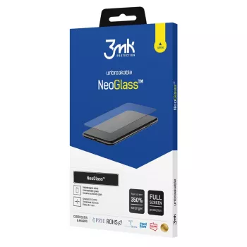 3MK NeoGlass Hybrid-Glas-Displayschutz für Samsung Galaxy A33 5G - Schwarzer Rahmen