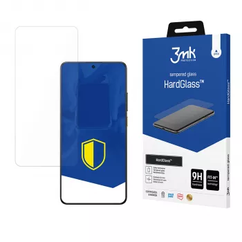 3mk HardGlass Displayschutzglas aus gehärtetem Glas für POCO X7 Pro – 9H, 0,3 mm, 2,5D, oleophob, blasenfrei