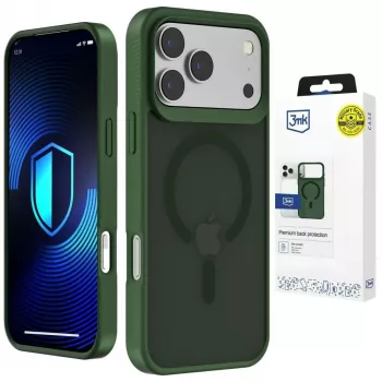 3MK Smoke MagCase für Apple iPhone 17 Pro - Grün
