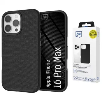 3MK Fortis MagCase für Apple iPhone 16 Pro Max - Schwarz