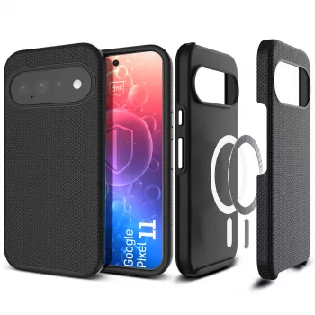 3mk Hardy Shockproof MagCase für Google Pixel 11 - Transparent