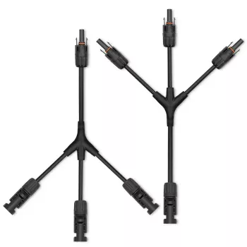 Qoltec MC4 Y-Typ Solar-Abzweigstecker-Paar 1000V 30A IP67