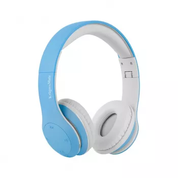 Kruger&Matz Street Kids Kabellose Over-Ear-Kopfhörer für Kinder, Blau