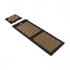 REBEL RBA-6013-GL ECO Akupressurmatte mit Kissen, 130x50 cm, XXL, goldene Spikes