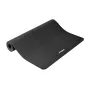 REBEL Active Trainingsmatte 190x115x2 cm NBR Schwarz für Yoga, Pilates, Fitness