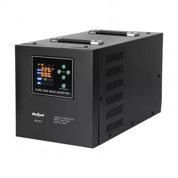 Rebel POWER-2200-LFP4 Pure-Sinus-Wechselrichter-Ladegerät 12V 230V 2200VA/1600W