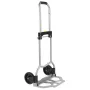 Topex 79R302 3-Regal Servicewagen, 75 kg Tragkraft, Schwarz/Rot