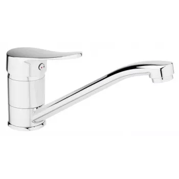 FERRO Deco BDC2A Chrom Einhebel-Waschtischarmatur mit Keramikkartusche und EasyFix