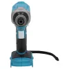DEDRA DED7045 18V Bürstenloser Akku-Schlagschrauber mit 170 Nm max. Drehmoment, 1/4 inch Sechskantaufnahme, 3-stufiger elektronischer Steuerung, LED-Licht, Gürtelclip und Softgrip-Griff – Nur Gerät