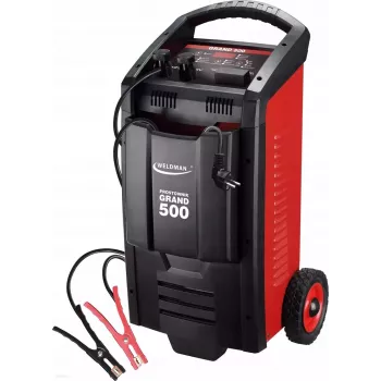 WELDMAN GRAND 500 Gleichrichter mit Starthilfe – 500A MMA-Schweißgerät, 3-Phasen 400V, Starthilfe 12V/24V
