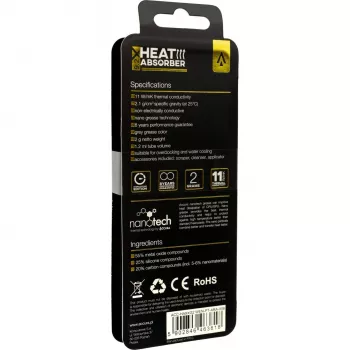 Accura Heat Absorber 9.2X Grau Set 2 g Wärmeleitpaste