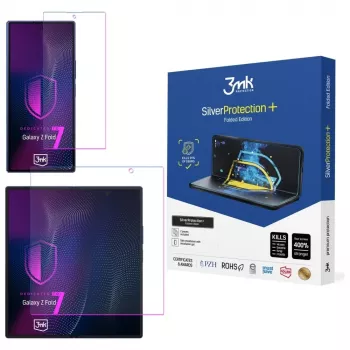 3MK SilverProtection+ Antibakterielle Displayschutzfolie für Samsung Galaxy Z Fold 7 Folded Edition