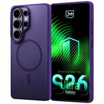 3MK Smoke MagCase für Samsung Galaxy S26 Ultra - Lila