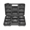 AWTOOLS AW38855 3/4-Zoll-Antrieb Tiefschlag-Steckschlüssel-Satz, 8-teilig, metrisch, 24-41mm, Cr-Mo, 6-Punkt, lange Ausführung, schwarz phosphatiert, DIN 3121, im Blasformkoffer