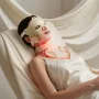 Medivon LED-Licht-Gesichtsmaske Lumi Max - 7-Farben-Photonentherapie, 192 LEDs, Fernbedienung, einstellbare Intensität und Timer