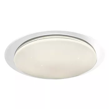 NO NAME Ontario 24W LED Deckenleuchte zum Aufputz, 400mm, dimmbar mit Fernbedienung