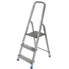 AWTOOLS AW23019 Mehrzweck-Gelenkleiter 4x3 Sprossen Aluminium EN 131 150kg