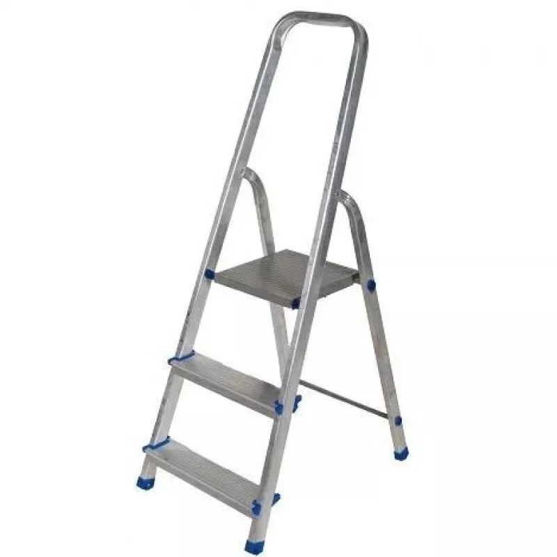 AWTOOLS AW23019 Mehrzweck-Gelenkleiter 4x3 Sprossen Aluminium EN 131 150kg