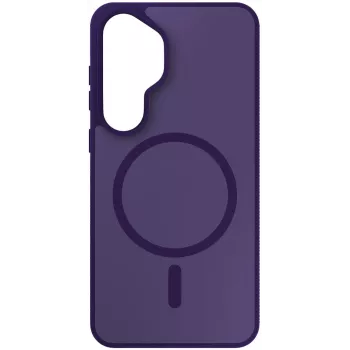 3MK Smoke MagCase für Samsung Galaxy S26 - Lila durchscheinende MagSafe-Hülle
