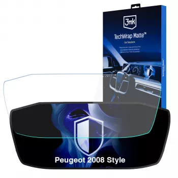 3MK PROTECTION Peugeot 2008 Style TechWrap Matter Displayschutzfolie für das Kombiinstrument