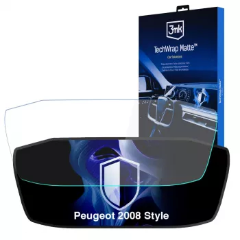 3MK PROTECTION Peugeot 2008 Style TechWrap Matter Displayschutzfolie für das Kombiinstrument
