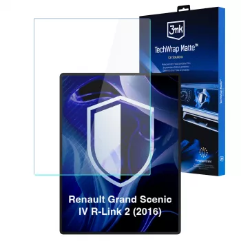 3MK PROTECTION Renault Grand Scenic IV R-Link 2 (2016) - 3mk TechWrap Matter Displayschutzfolie für das mittlere Display