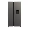 MPM Total No Frost MPM-439-SBS-15/ND Side-by-Side Kühlschrank, Edelstahl, 177 cm Höhe