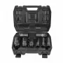 AWTOOLS AW38790BL 90-teiliger Chrom-Vanadium-Steckschlüsselsatz mit 1/4 Zoll, 3/8 Zoll, 1/2 Zoll Ratschen, Verlängerungen, Bits und Kunststoffkoffer