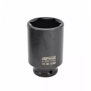 AWTOOLS AW38790BL 90-teiliger Chrom-Vanadium-Steckschlüsselsatz mit 1/4 Zoll, 3/8 Zoll, 1/2 Zoll Ratschen, Verlängerungen, Bits und Kunststoffkoffer