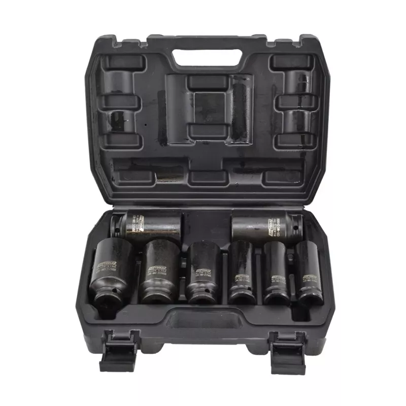 AWTOOLS AW38790BL 90-teiliger Chrom-Vanadium-Steckschlüsselsatz mit 1/4 Zoll, 3/8 Zoll, 1/2 Zoll Ratschen, Verlängerungen, Bits und Kunststoffkoffer