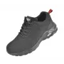 AWTOOLS AW LOW BOOTS IRON R.44 CAT. SB LIGHT - Sicherheitsstiefel mit Stahlkappe, niedrig geschnitten, Größe 44, schwarzes Rindsleder, PU-Rutschfeste Sohle