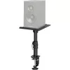 MOZOS MSK10 Studio-Monitorständer Paar – höhenverstellbare Lautsprecherständer aus Stahl mit Entkopplungspads, Bodenspikes & Kabelmanagement, 800–1300 mm, 20 kg Belastung pro Ständer, Schwarz