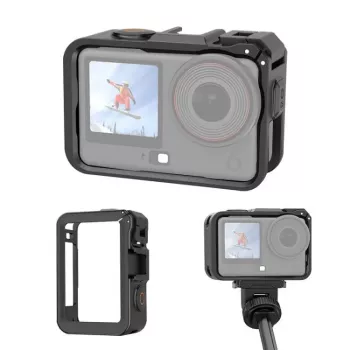 PULUZ Kamerakäfig Rahmenhalterung für DJI Osmo Action 6 - PU1088B