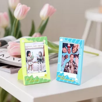 LOVEINSTANT Fotorahmen-Set für Fujifilm Instax Mini 99, 12, 11, 40, 8, Evo, LiPlay, Link 2, SE, Mehrfarbig