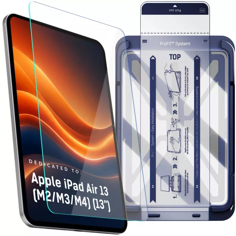 3MK PROTECTION Apple iPad Air 13 (M2/M3/M4) (13) - bis zu 13 3mk HARDY GlassTab ProFIT Panzerglas Displayschutz