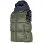 4F Damen Khaki Wattierte Pufferweste H4Z22 KUDP004 Größe L