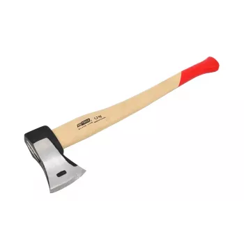 AWTOOLS AW33060BL Spaltaxt mit Fiberglasstiel, 600g Kopf, 380mm, Schwarz/Orange