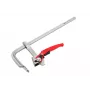 AWTOOLS Ratschen-Zwinge 120 x 500 mm (22 x 10,6 mm Schiene) Schwere Schnellspann-Holzbearbeitungszwinge